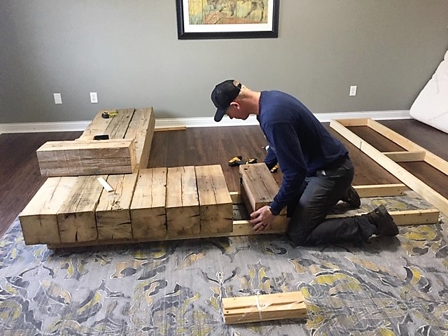 The Epic Barn Beam Bed Frame APS Design